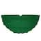 38" Christmas Traditions Green Scalloped Edge Tree Skirt